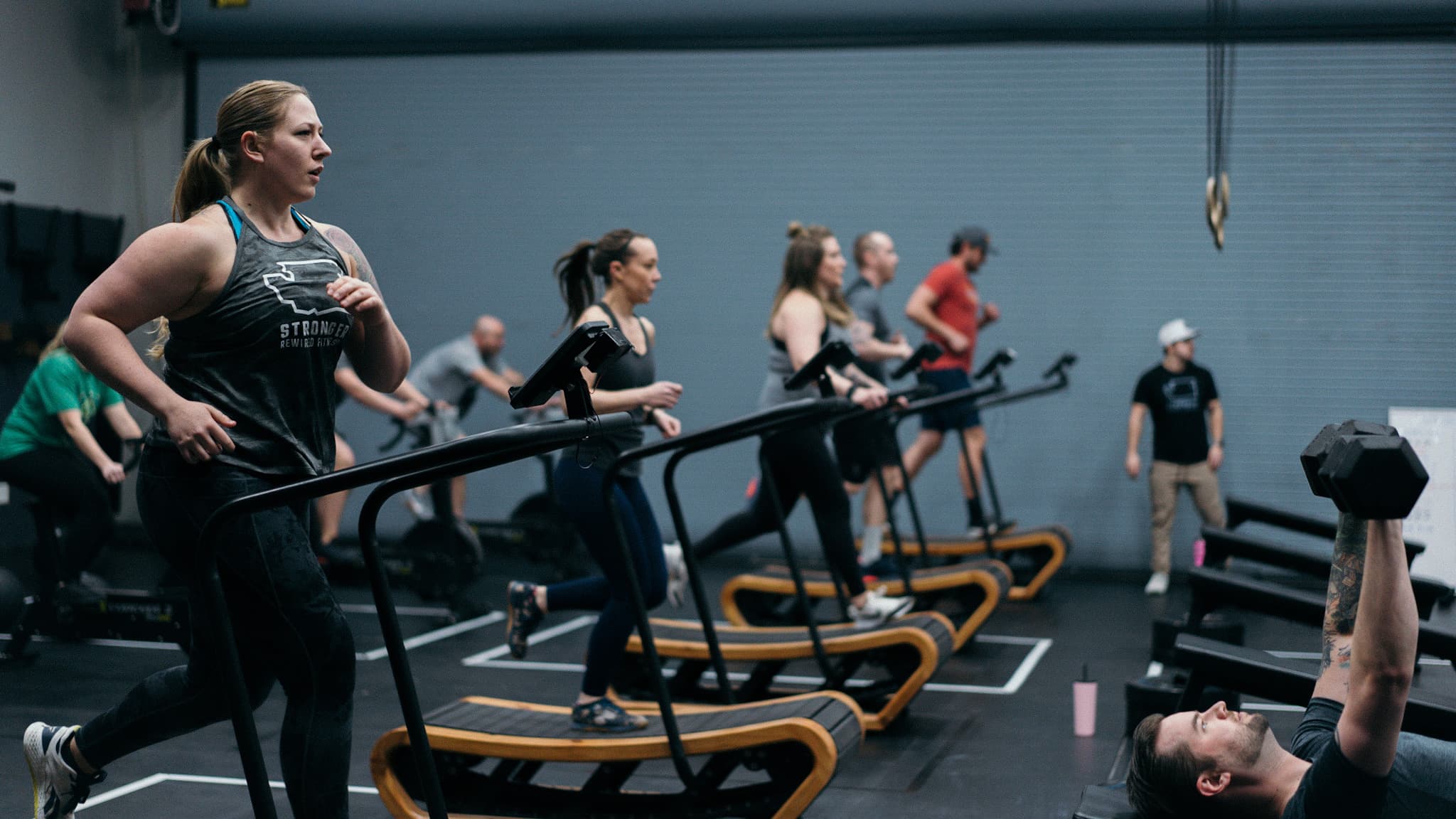 Coached class at Rewired Fitness Co. in North Spokane